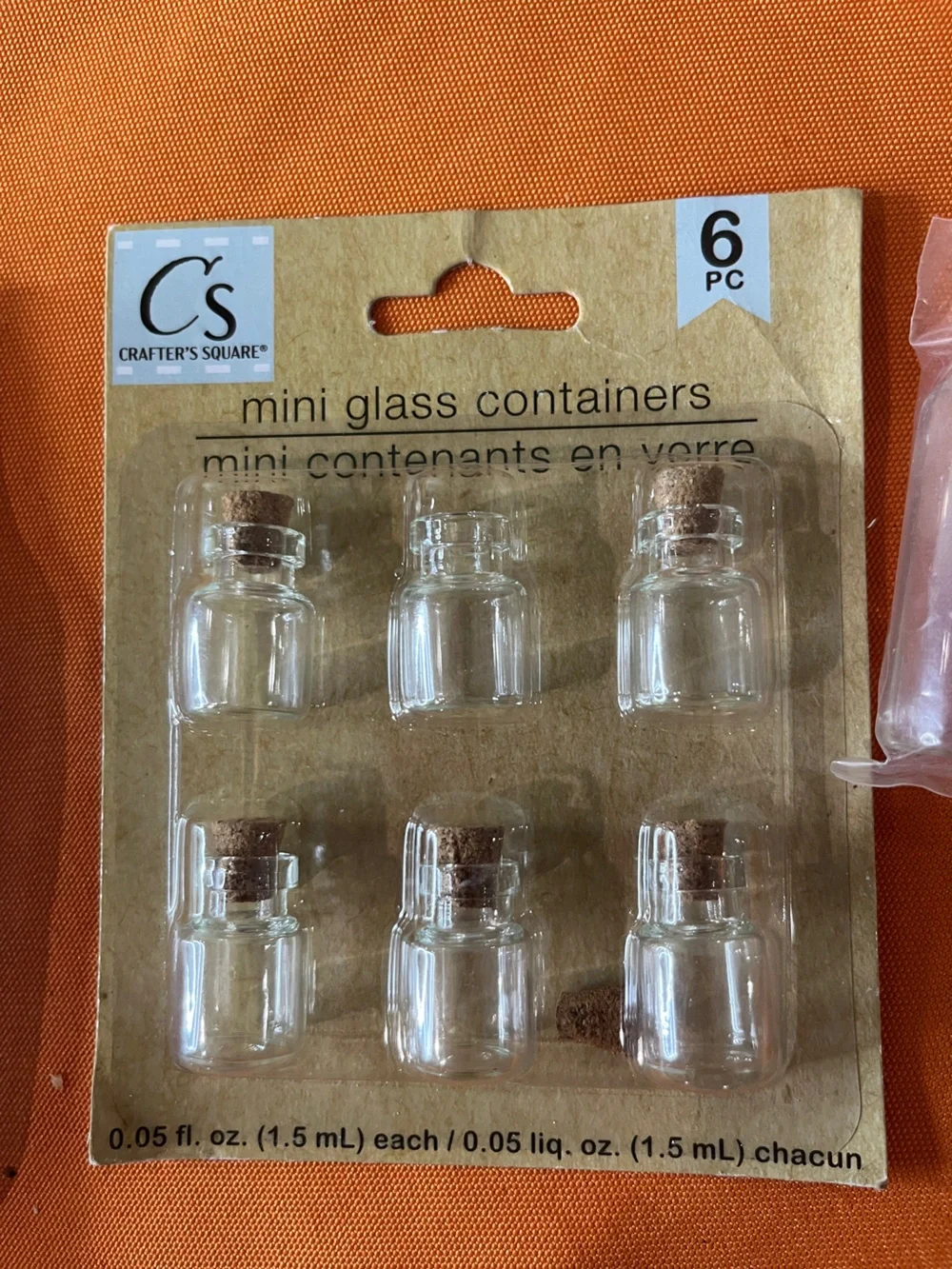 14 piece Potion glass bottles for Halloween